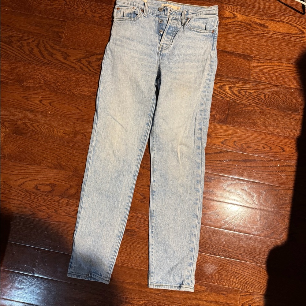 Levi's wedgie 25 Classic Light Blue Women's Jeans